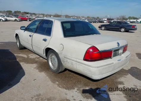 2002 Mercury Grand Marquis Ls from USA, damaged, VIN 2MEFM75W52X634119